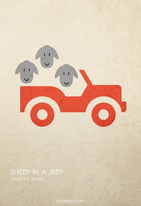 Sheep in a Jeep poster