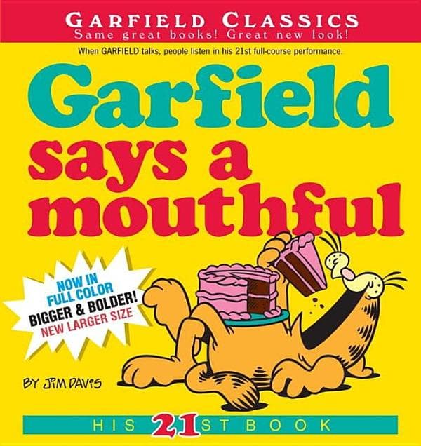 Garfield Says a Mouthful