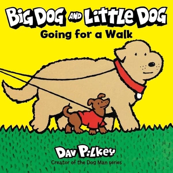 Big Dog and Little Dog Going for a Walk Board Book (Revised)