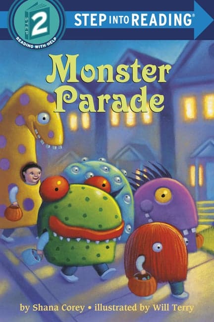 Monster Parade: A Halloween Book for Kids [With Sticker(s)]