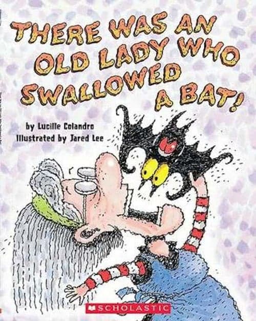 There Was an Old Lady Who Swallowed a Bat!