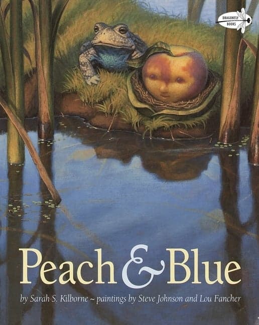 Peach and Blue