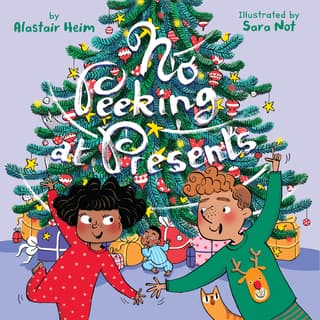 No Peeking at Presents: A Christmas Holiday Book for Kids