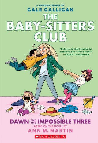 Dawn and the Impossible Three: A Graphic Novel (the Baby-Sitters Club #5): Full-Color Edition Volume 5