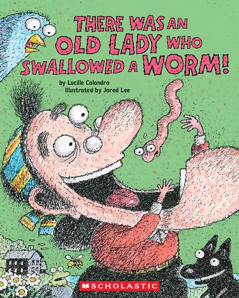 There Was an Old Lady Who Swallowed a Worm!