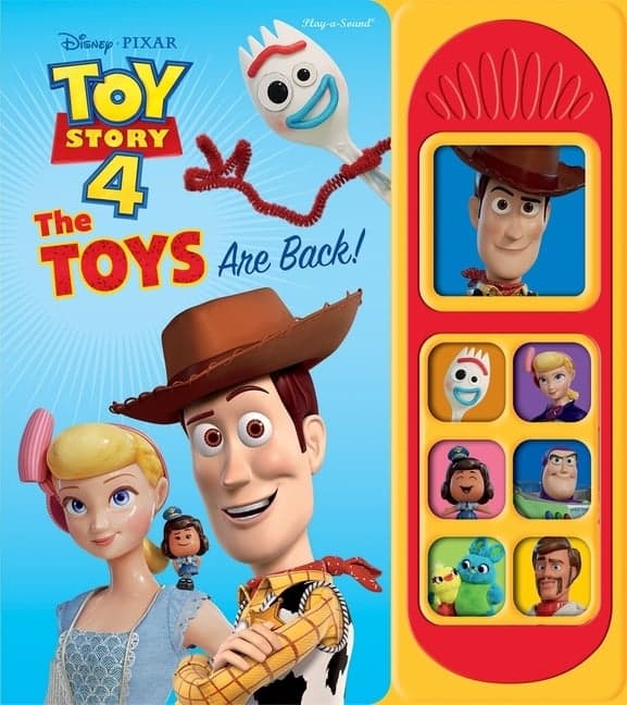 Disney Pixar Toy Story 4: The Toys Are Back! Sound Book [With Battery]