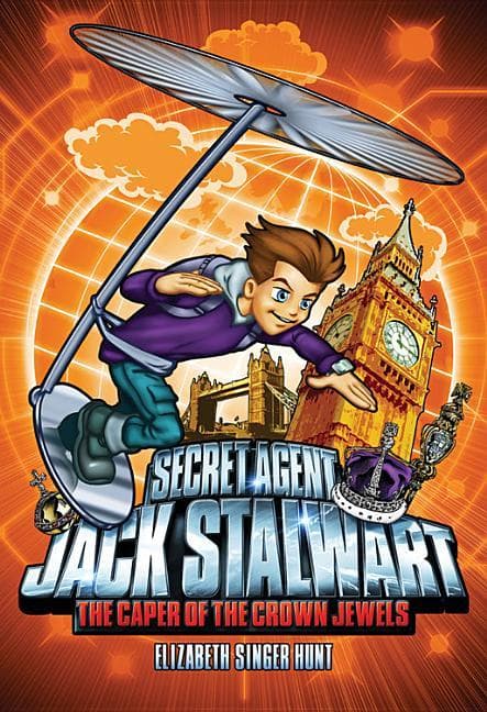 Secret Agent Jack Stalwart: Book 4: The Caper of the Crown Jewels: England