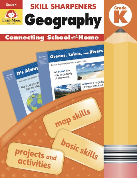 Skill Sharpeners Geography, Grade K (Student)