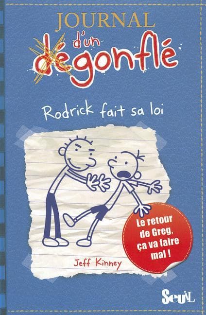 Journal D'Un D'Gonfl', Tome 2. Rodrick Fait Sa Loi(le) T2