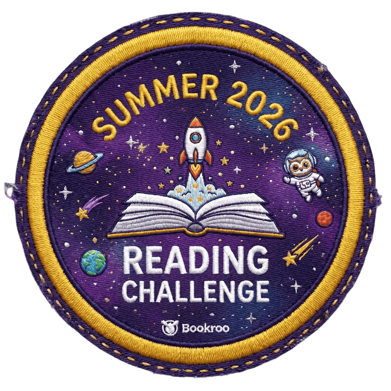 Summer 2026 Reading Challenge badge