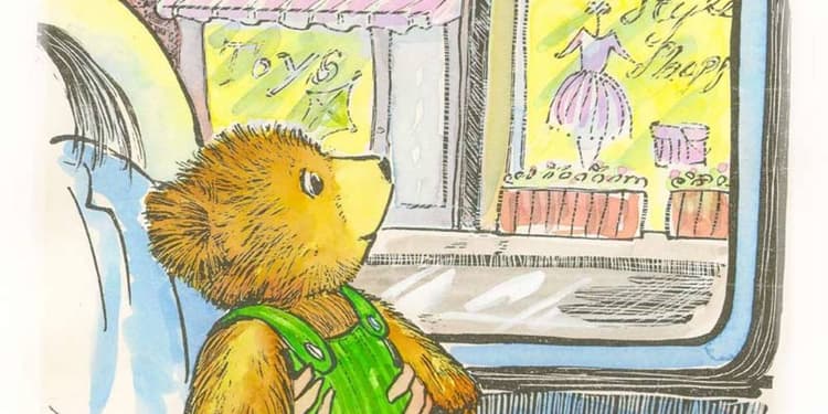 Corduroy on the bus