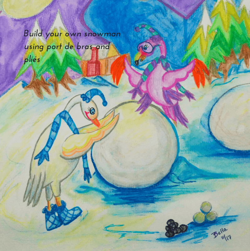 Illustration from Florrie's Frozen Adventure