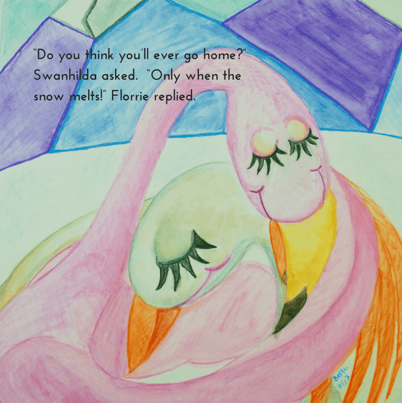 Illustration from Florrie's Frozen Adventure