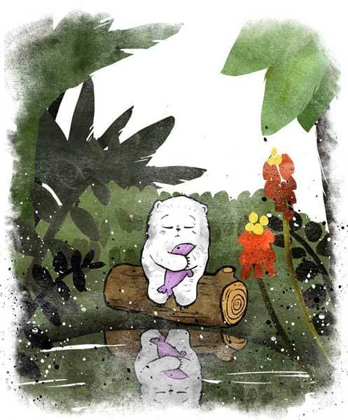 Early sketches of *Ice in the Jungle*