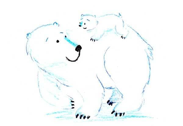Early sketches of *Ice in the Jungle*