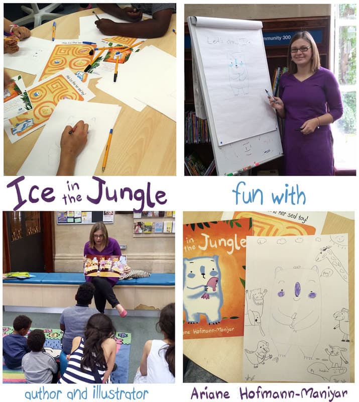 Having fun sharing *Ice in the Jungle*