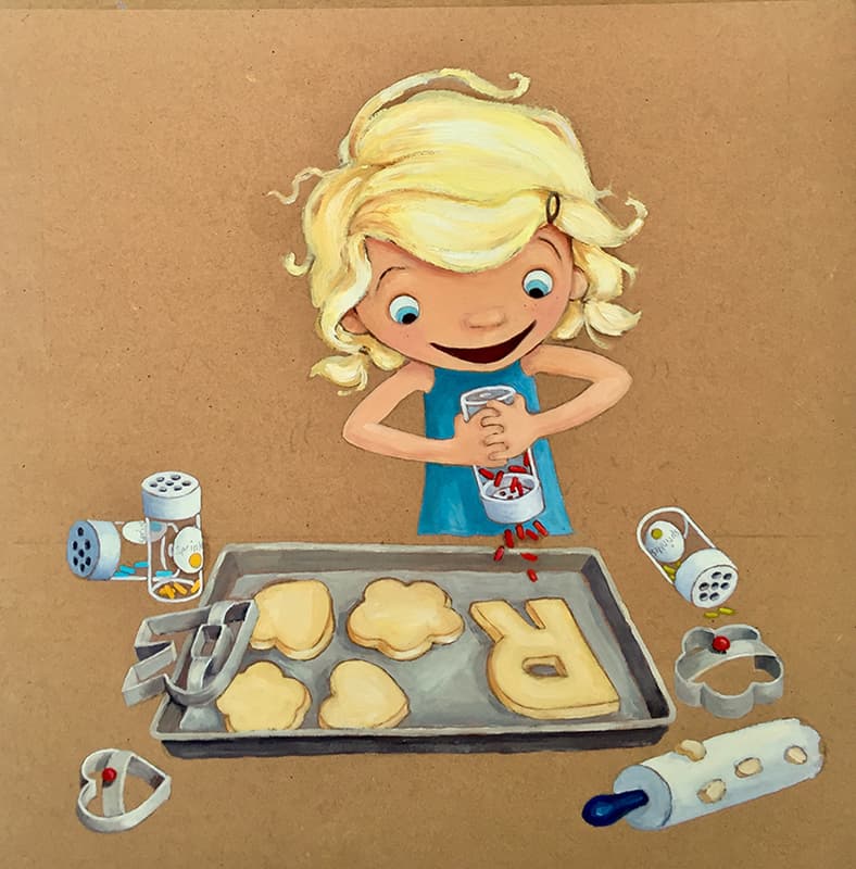 Illustration from Just for Me