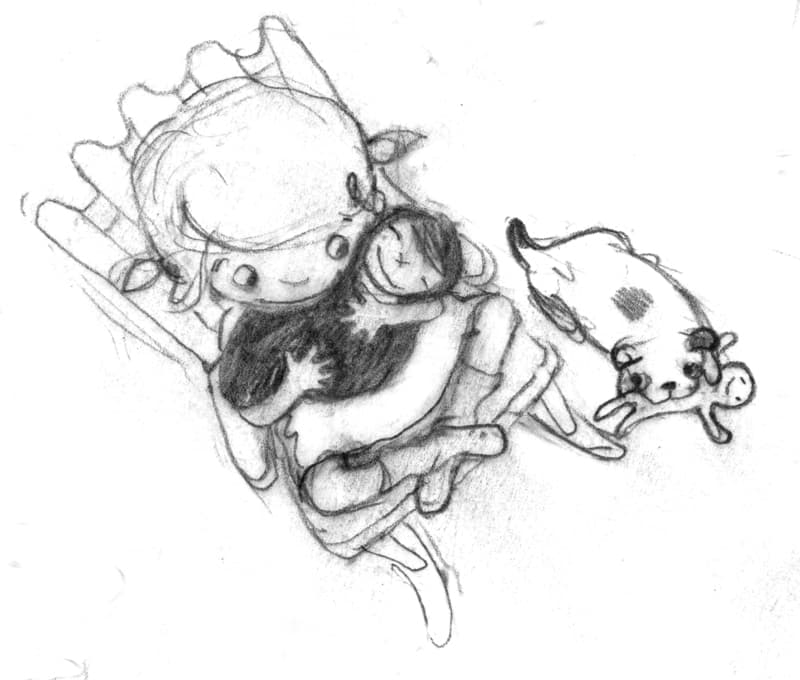 Illustration from Just for Me