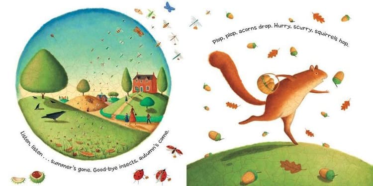 'Listen, listen...summer's gone. Good-bye insects, autumn's come.