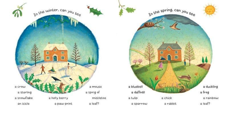 'In the winter, can you see. In the spring, can you see.'