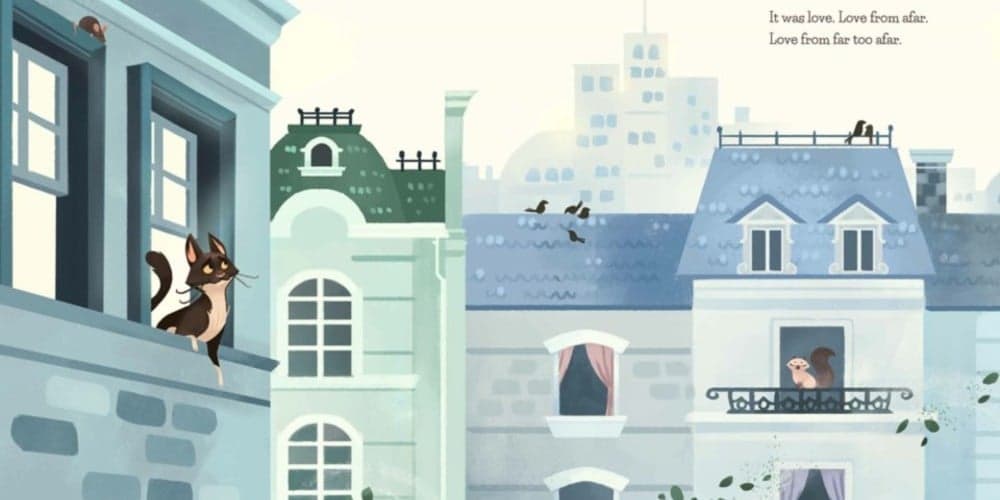 Balcony scene from Luis and Tabitha by Stephanie Campisi and Hollie Mengert