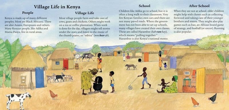 Village life in Kenya