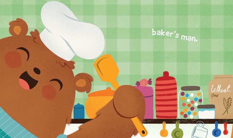 Illustration from Pat-a-Cake