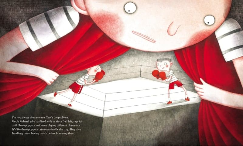 Illustration from Simon Steps Into the Ring
