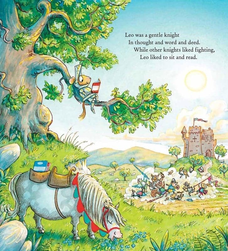 Leo was a gentle knight

