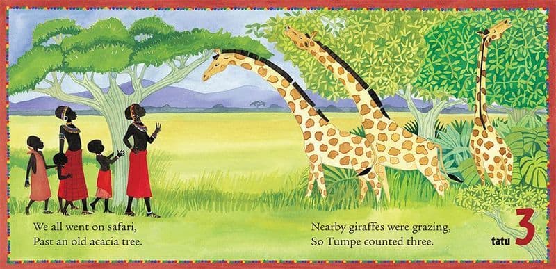 'We all went on safari, past an old acacia tree.'
