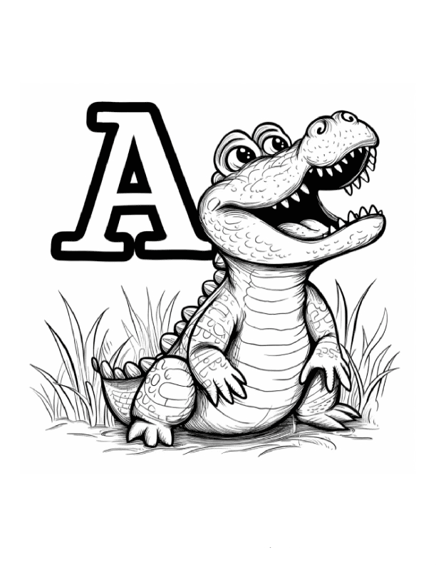 Printable: Illustrated Letters