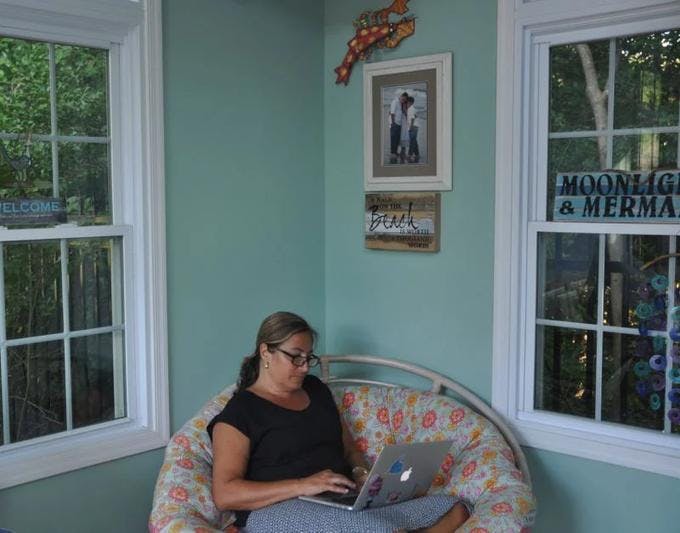 One of Beth's Favorite Writing Spots