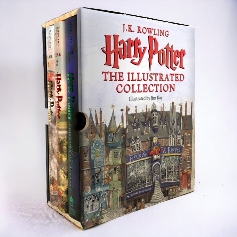 The Illustrated Harry Potter Collection Box Set