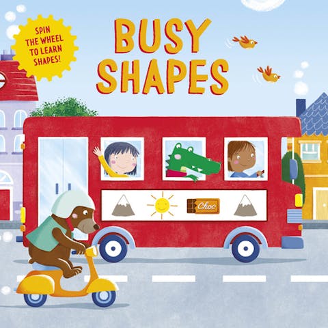 Busy Shapes: Spin the Wheel to Learn Shapes!