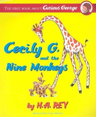 Curious George Cecily G and 9 Monkeys CL