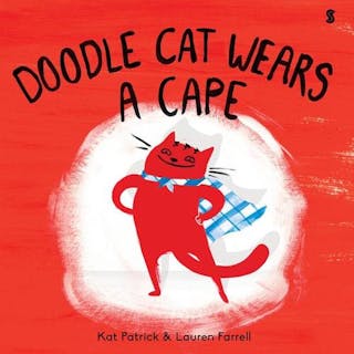 Doodle Cat Wears a Cape