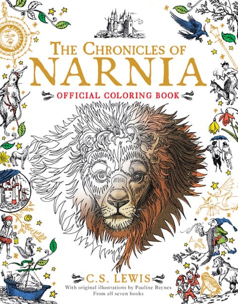 Chronicles of Narnia Official Coloring Book: Coloring Book for Adults and Kids to Share