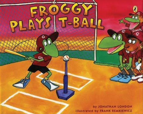 Froggy Plays T-Ball