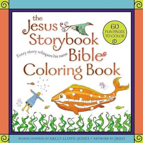 Jesus Storybook Bible Coloring Book for Kids: Every Story Whispers His Name