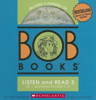 Bob Books Set 1 Bind-Up: Books #9-12 + CD [With CD (Audio)]