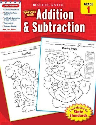 Success with Addition & Subtraction: Grade 1 Workbook