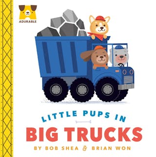 Little Pups in Big Trucks