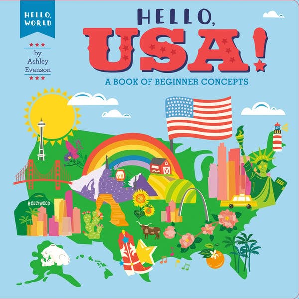 Hello, USA!: A Book of Beginner Concepts