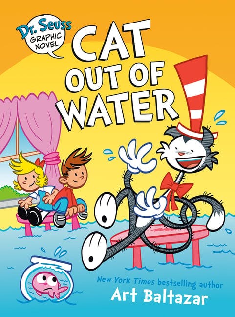 Cat Out of Water: A Cat in the Hat Story