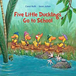 Five Little Ducklings Go To School
