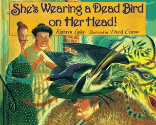 She's Wearing a Dead Bird on Her Head!