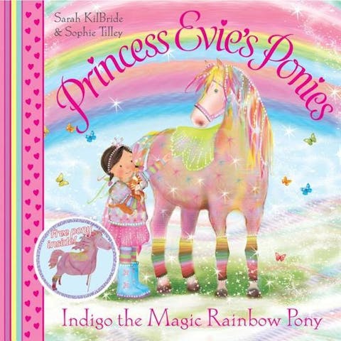 Indigo the Magic Rainbow Pony