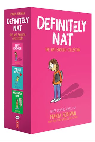 Definitely Nat: A Graphic Novel Box Set (Nat Enough #1-3)