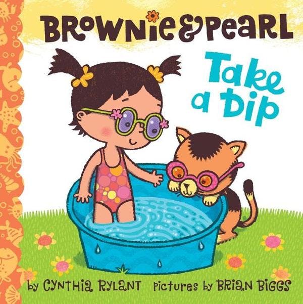Brownie & Pearl Take a Dip