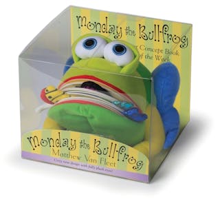 Monday the Bullfrog: A Huggable Puppet Concept Book about the Days of the Week [With Book(s)] (Reissue)